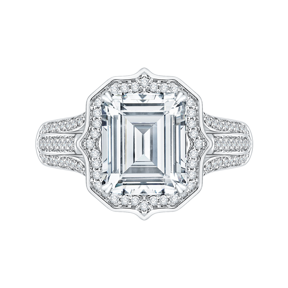 emerald cut engagement ring diamond