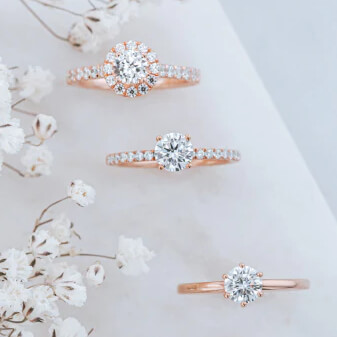 rare and forever engagement rings